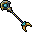 Gilded Eldritch Crescent Moon Spade