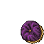 Violet Round Cushion