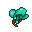 Teal 25 Years Balloon