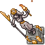 Lit Protectress Lamp